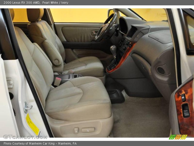 Pearl White / Ivory 2000 Lexus RX 300 AWD