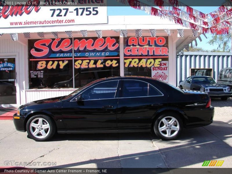 Black / Deep Charcoal 2001 Lincoln LS V6