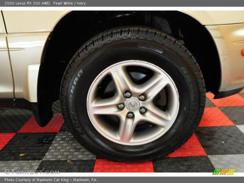 Pearl White / Ivory 2000 Lexus RX 300 AWD