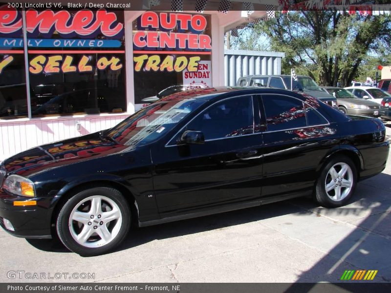 Black / Deep Charcoal 2001 Lincoln LS V6