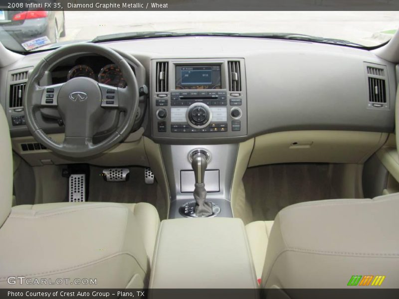 Diamond Graphite Metallic / Wheat 2008 Infiniti FX 35