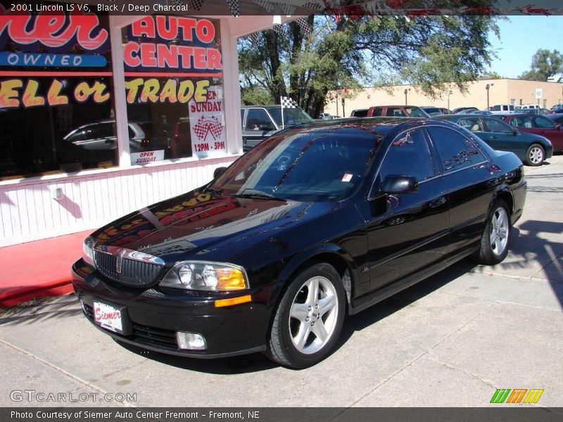 Black / Deep Charcoal 2001 Lincoln LS V6