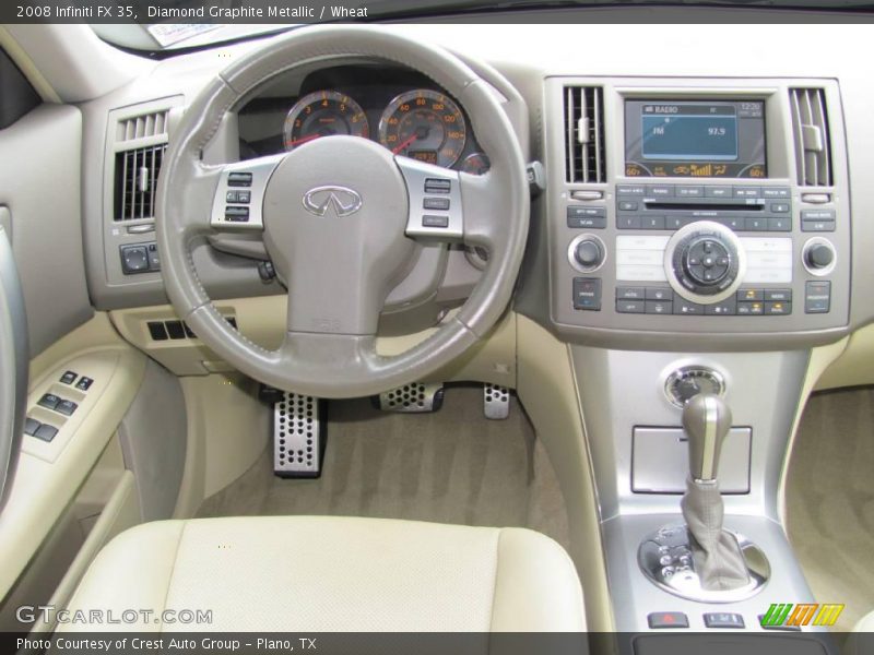 Diamond Graphite Metallic / Wheat 2008 Infiniti FX 35