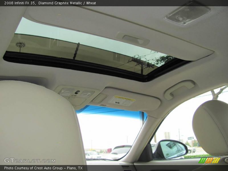Diamond Graphite Metallic / Wheat 2008 Infiniti FX 35