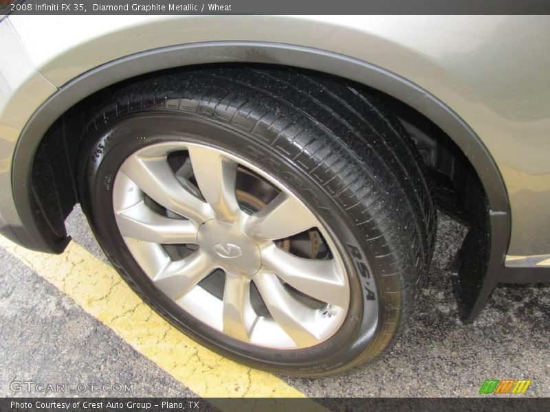 Diamond Graphite Metallic / Wheat 2008 Infiniti FX 35