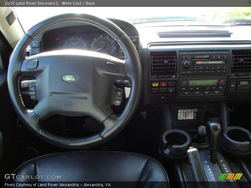 White Gold / Black 2003 Land Rover Discovery S