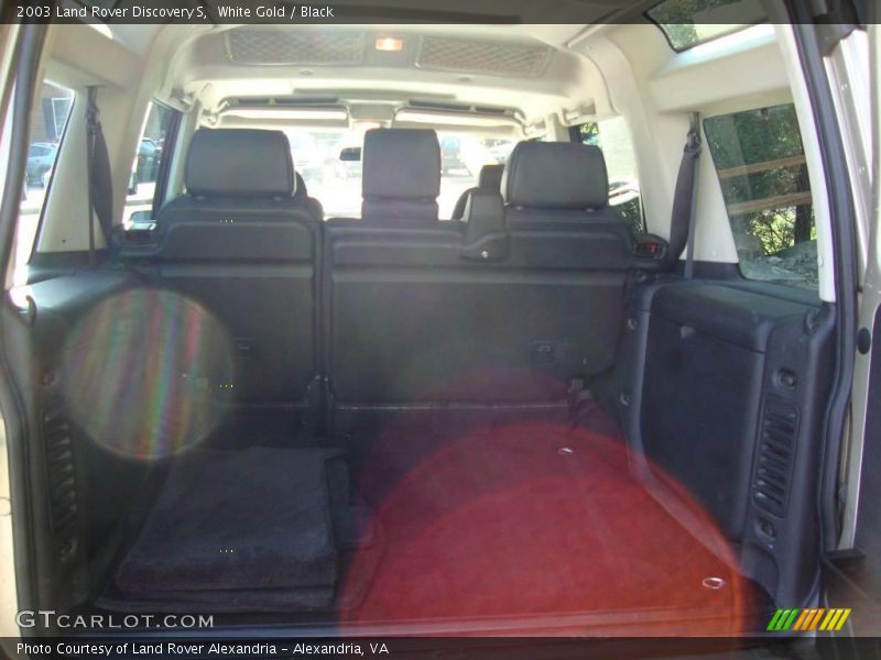 White Gold / Black 2003 Land Rover Discovery S