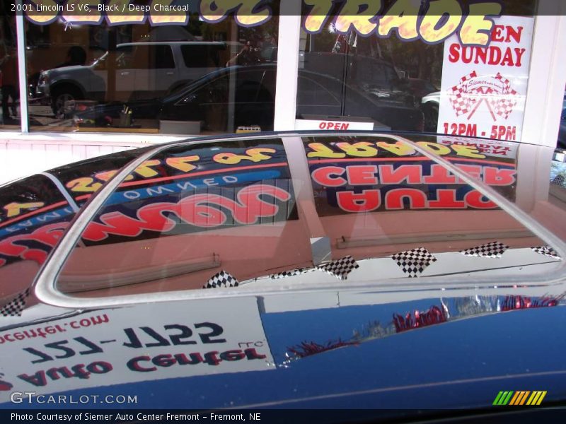 Black / Deep Charcoal 2001 Lincoln LS V6
