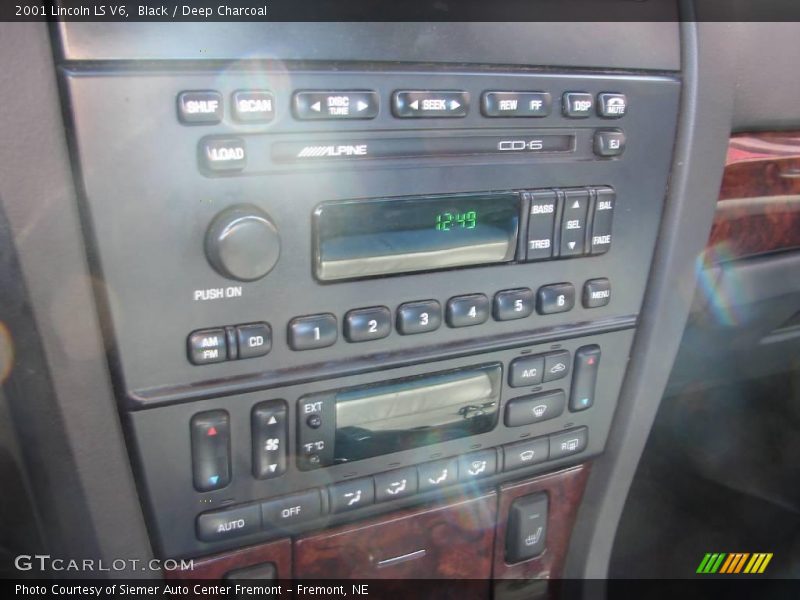 Black / Deep Charcoal 2001 Lincoln LS V6
