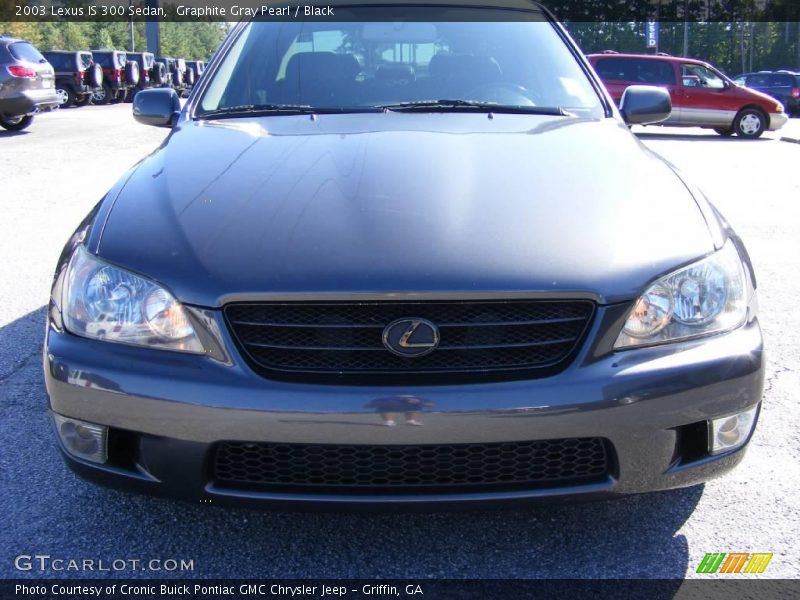 Graphite Gray Pearl / Black 2003 Lexus IS 300 Sedan