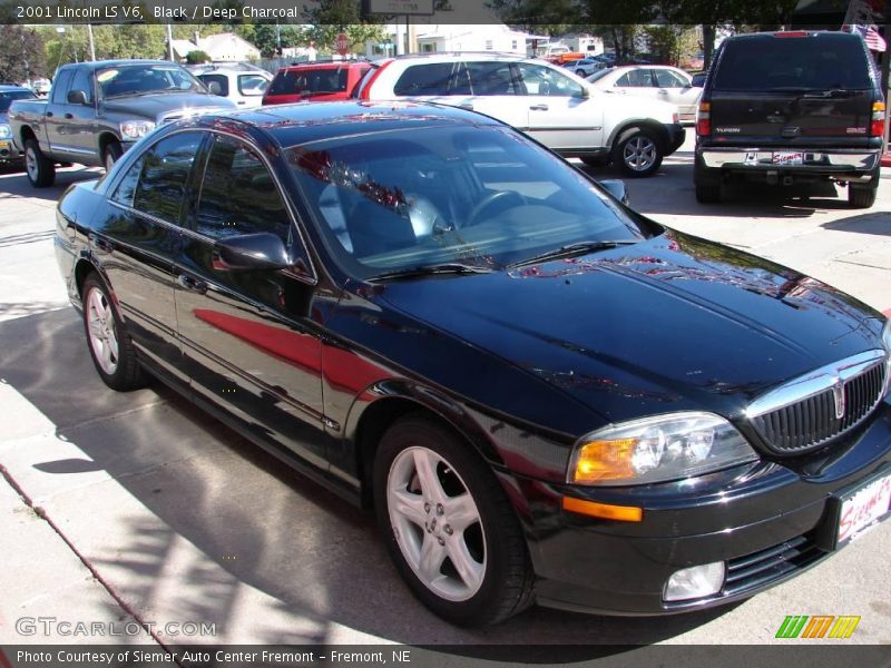Black / Deep Charcoal 2001 Lincoln LS V6