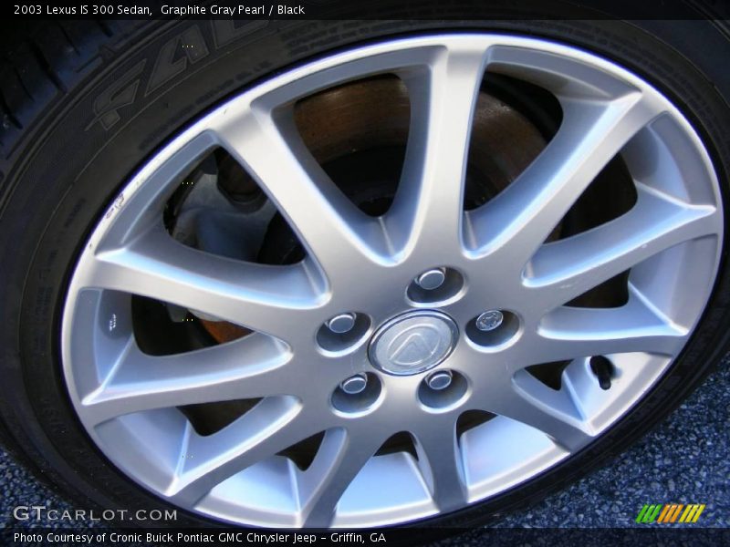 Graphite Gray Pearl / Black 2003 Lexus IS 300 Sedan