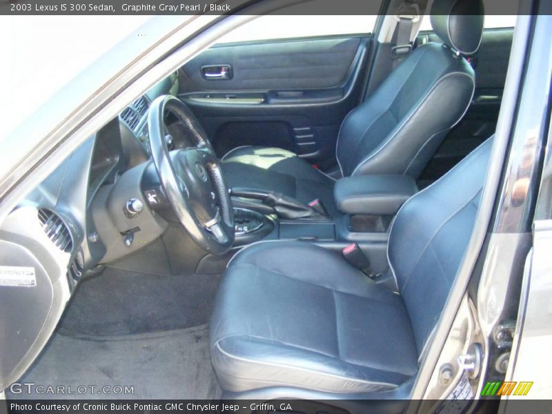Graphite Gray Pearl / Black 2003 Lexus IS 300 Sedan