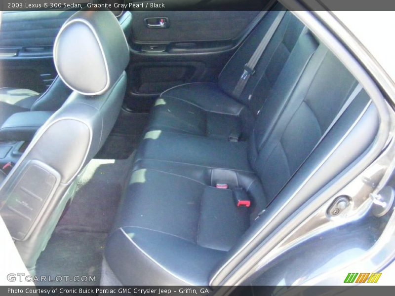 Graphite Gray Pearl / Black 2003 Lexus IS 300 Sedan