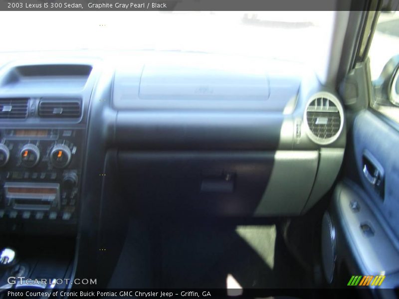 Graphite Gray Pearl / Black 2003 Lexus IS 300 Sedan
