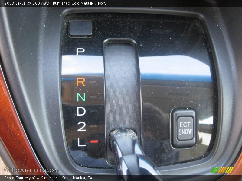 Burnished Gold Metallic / Ivory 2003 Lexus RX 300 AWD