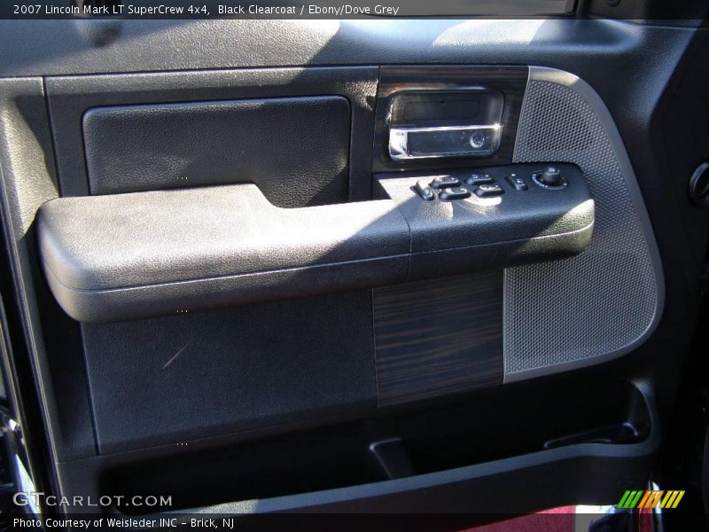 Black Clearcoat / Ebony/Dove Grey 2007 Lincoln Mark LT SuperCrew 4x4