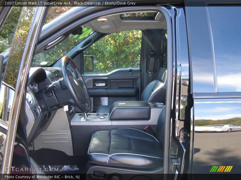 Black Clearcoat / Ebony/Dove Grey 2007 Lincoln Mark LT SuperCrew 4x4