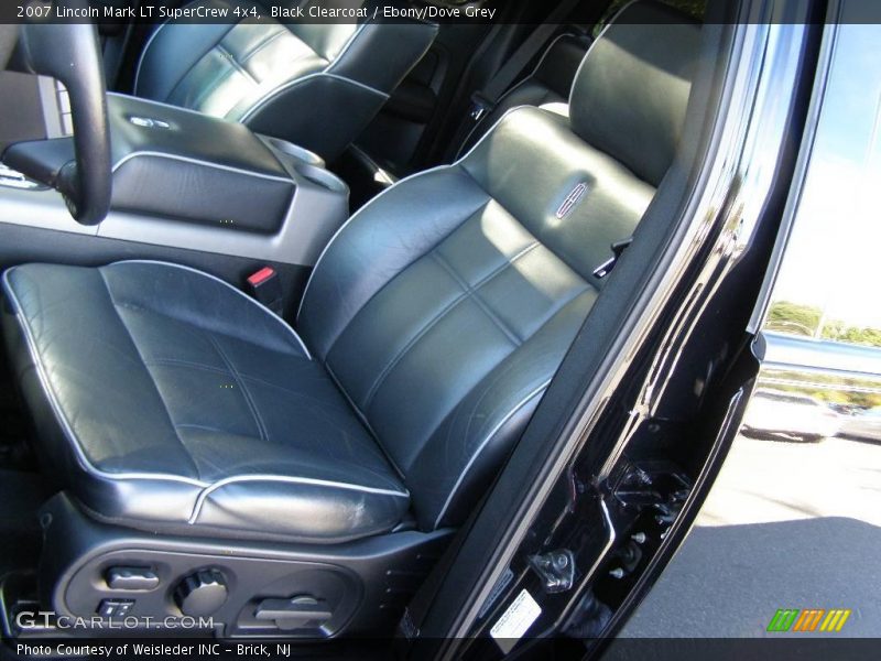 Black Clearcoat / Ebony/Dove Grey 2007 Lincoln Mark LT SuperCrew 4x4