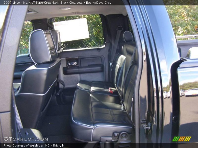 Black Clearcoat / Ebony/Dove Grey 2007 Lincoln Mark LT SuperCrew 4x4
