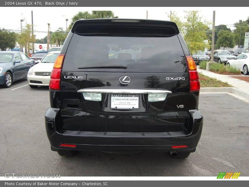 Black Onyx / Ivory 2004 Lexus GX 470