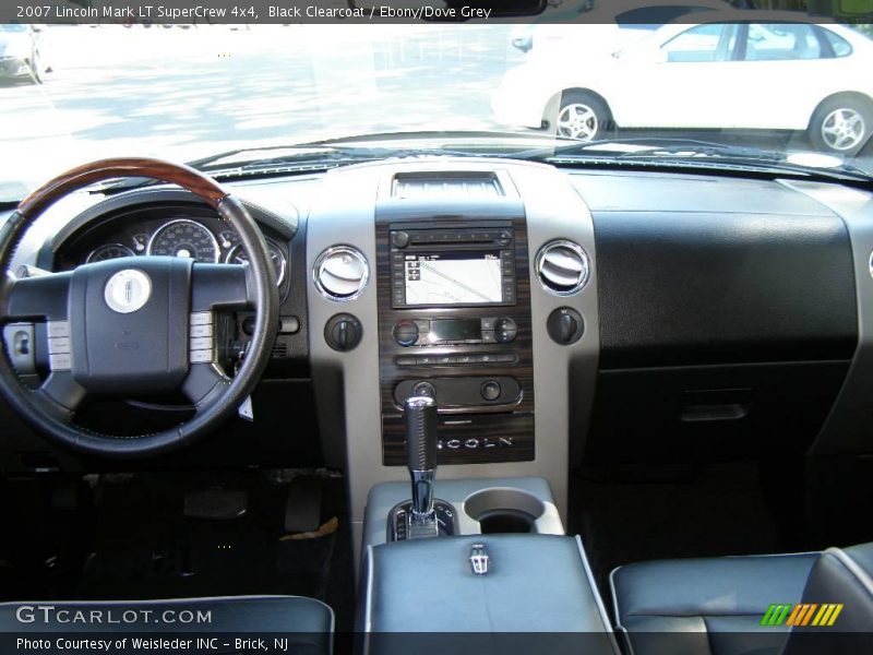 Black Clearcoat / Ebony/Dove Grey 2007 Lincoln Mark LT SuperCrew 4x4