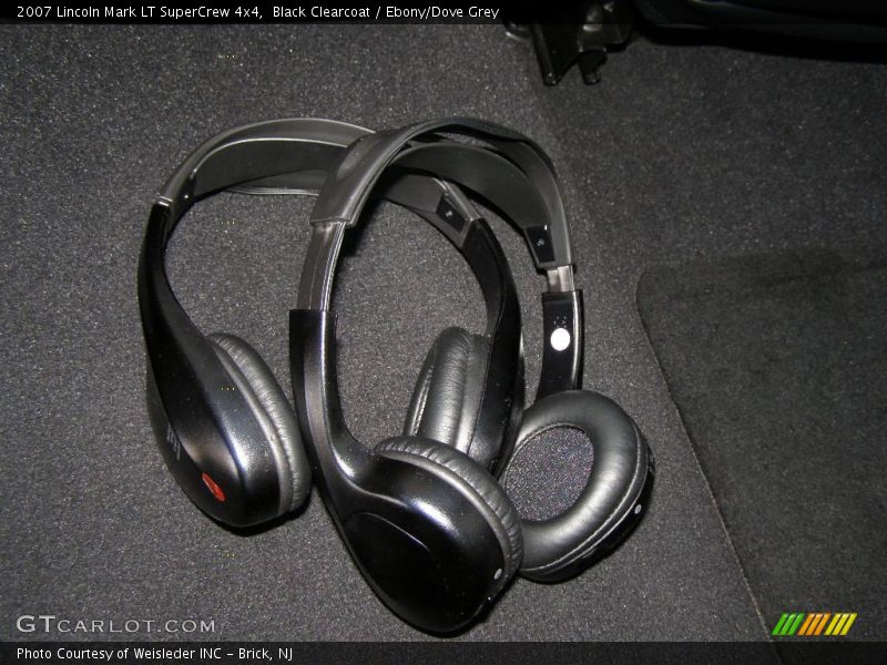 Black Clearcoat / Ebony/Dove Grey 2007 Lincoln Mark LT SuperCrew 4x4