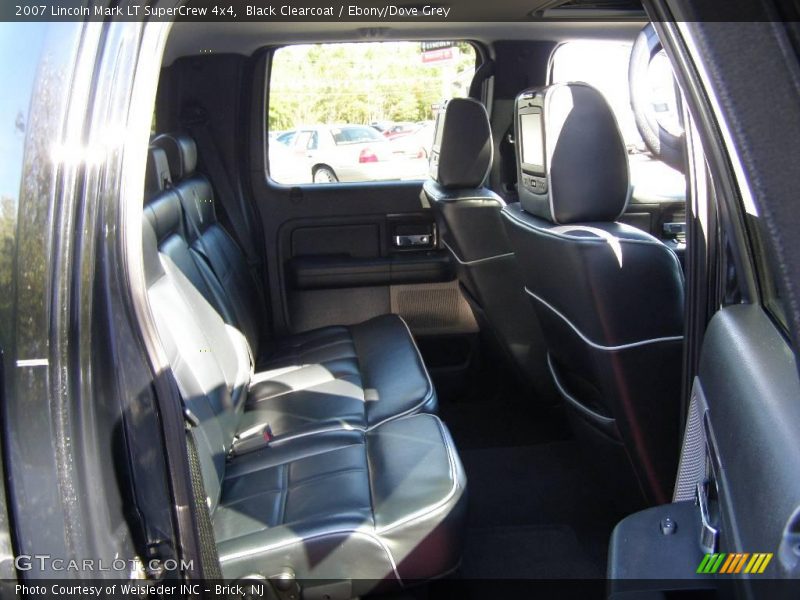 Black Clearcoat / Ebony/Dove Grey 2007 Lincoln Mark LT SuperCrew 4x4