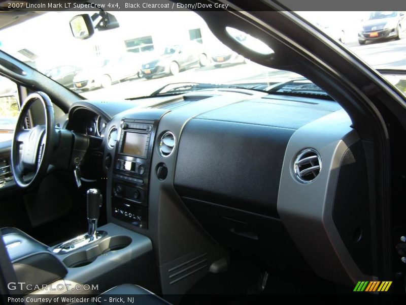 Black Clearcoat / Ebony/Dove Grey 2007 Lincoln Mark LT SuperCrew 4x4