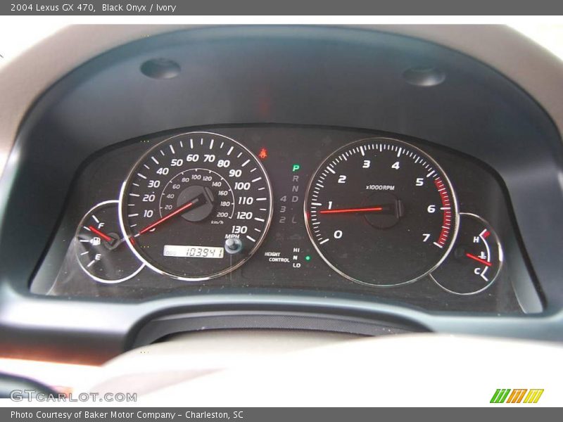 Black Onyx / Ivory 2004 Lexus GX 470