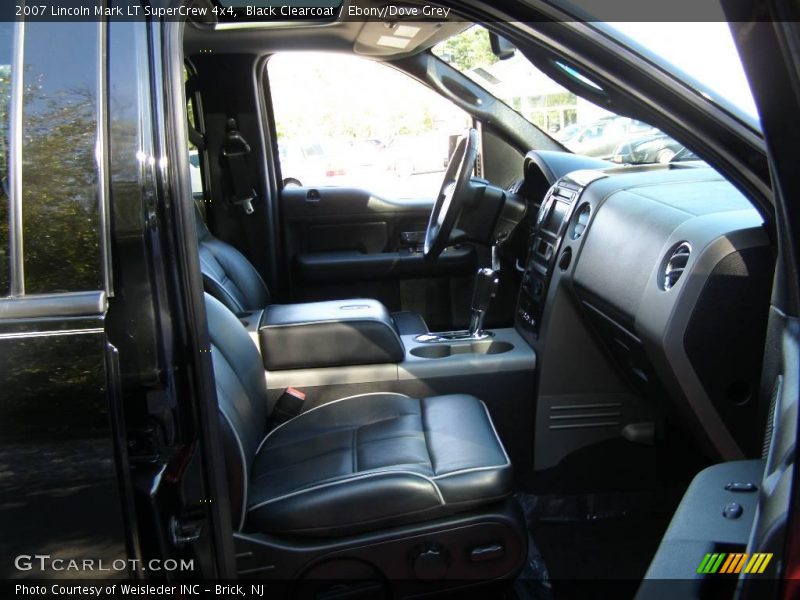Black Clearcoat / Ebony/Dove Grey 2007 Lincoln Mark LT SuperCrew 4x4