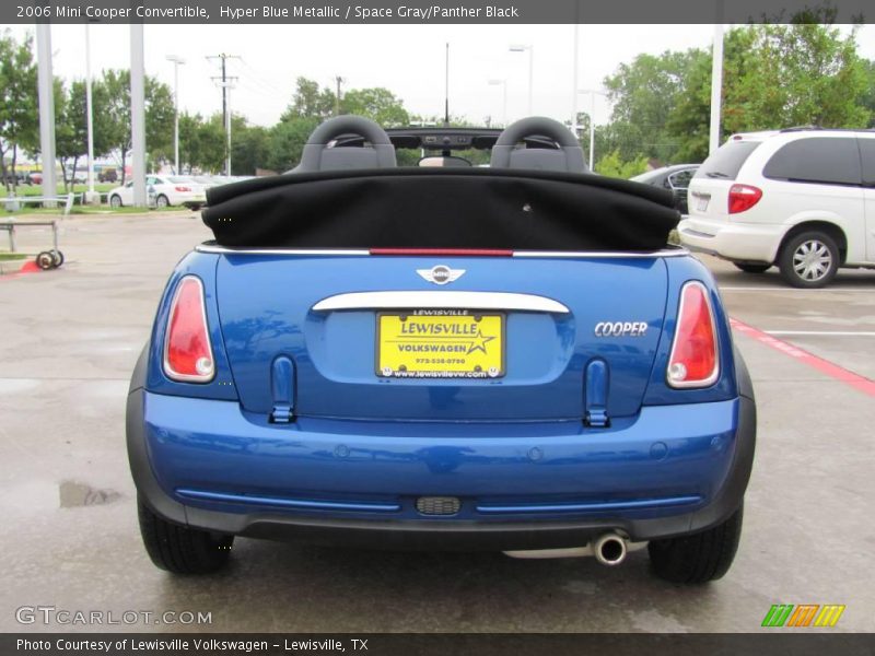 Hyper Blue Metallic / Space Gray/Panther Black 2006 Mini Cooper Convertible