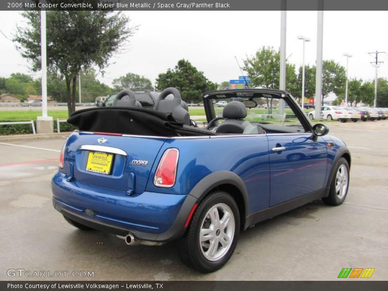 Hyper Blue Metallic / Space Gray/Panther Black 2006 Mini Cooper Convertible