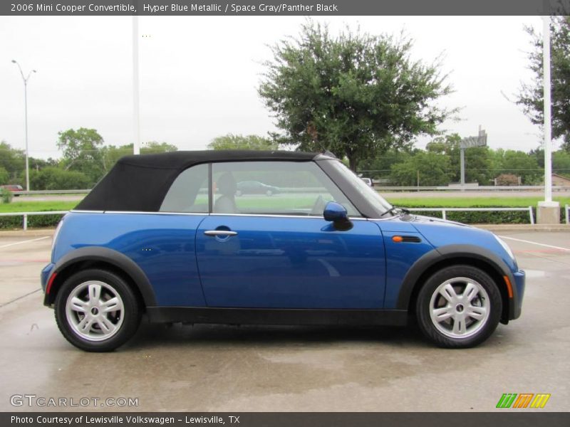 Hyper Blue Metallic / Space Gray/Panther Black 2006 Mini Cooper Convertible