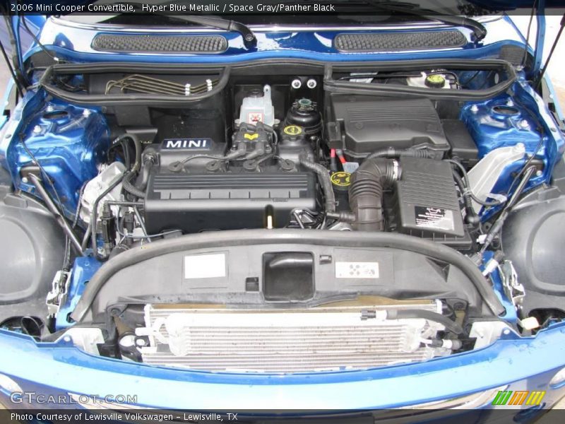 Hyper Blue Metallic / Space Gray/Panther Black 2006 Mini Cooper Convertible