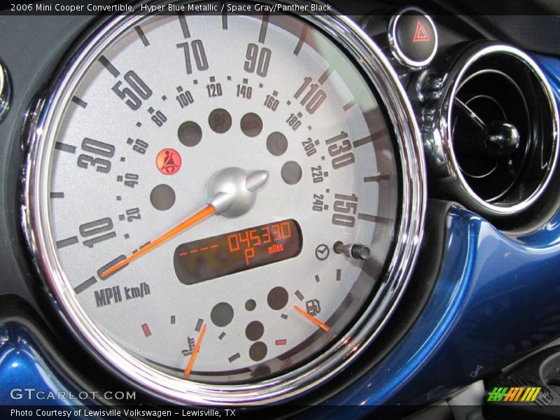 Hyper Blue Metallic / Space Gray/Panther Black 2006 Mini Cooper Convertible