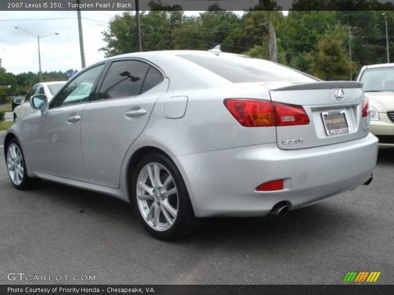 Tungsten Pearl / Black 2007 Lexus IS 350