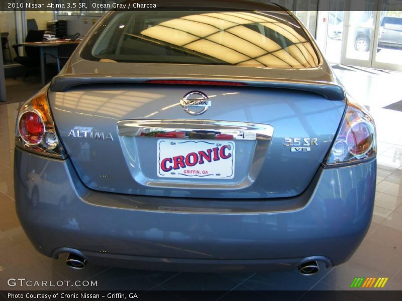 Ocean Gray / Charcoal 2010 Nissan Altima 3.5 SR