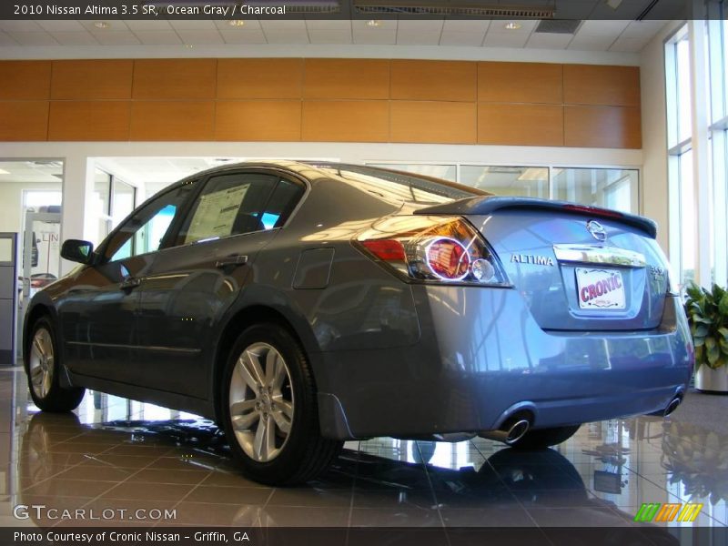 Ocean Gray / Charcoal 2010 Nissan Altima 3.5 SR