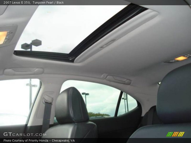 Tungsten Pearl / Black 2007 Lexus IS 350