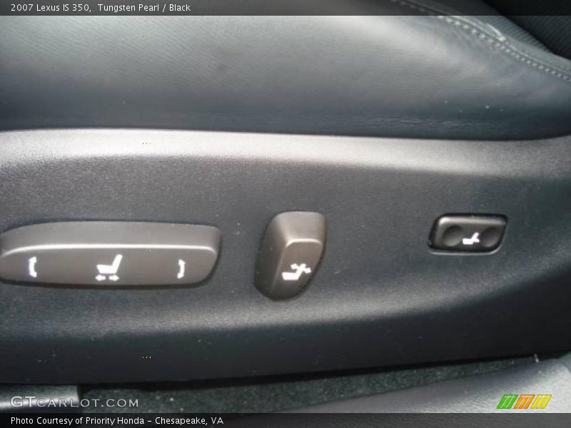 Tungsten Pearl / Black 2007 Lexus IS 350