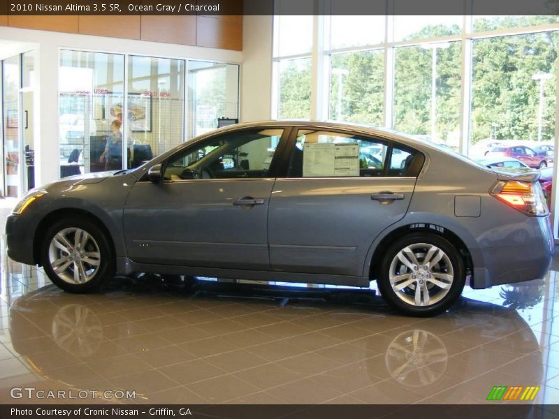 Ocean Gray / Charcoal 2010 Nissan Altima 3.5 SR