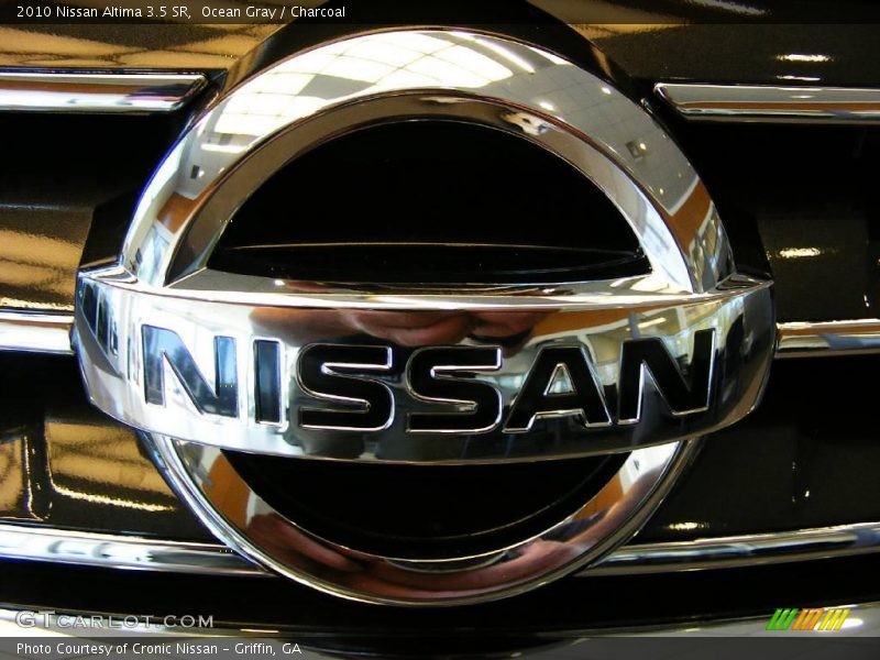 Ocean Gray / Charcoal 2010 Nissan Altima 3.5 SR