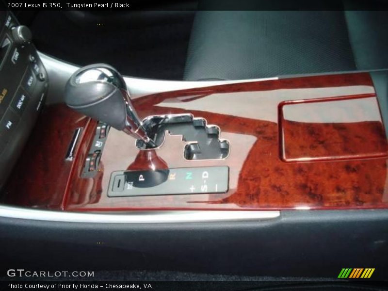 Tungsten Pearl / Black 2007 Lexus IS 350