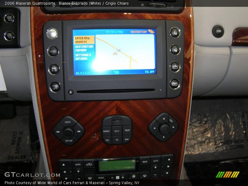 Bianco Eldorado (White) / Grigio Chiaro 2006 Maserati Quattroporte