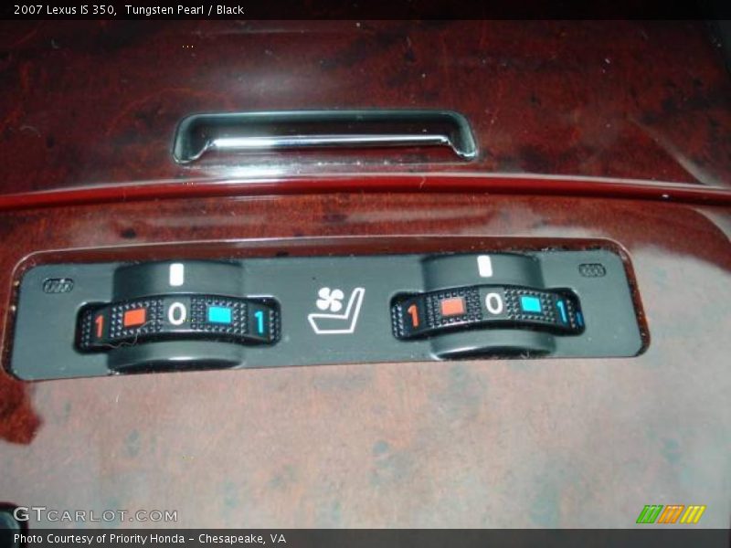 Tungsten Pearl / Black 2007 Lexus IS 350