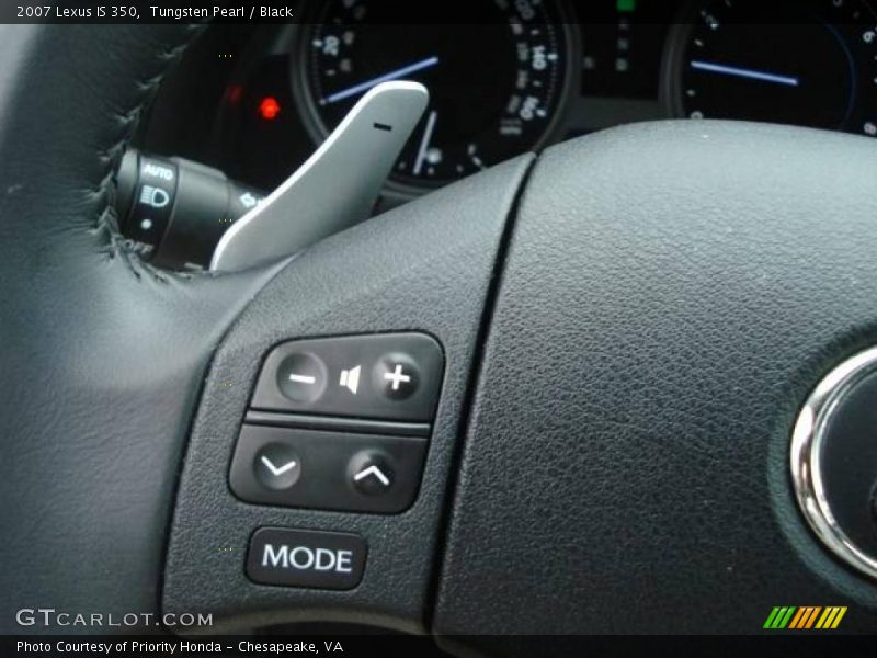Tungsten Pearl / Black 2007 Lexus IS 350