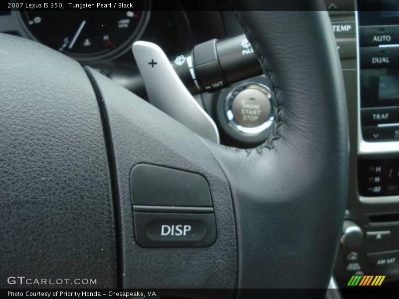 Tungsten Pearl / Black 2007 Lexus IS 350
