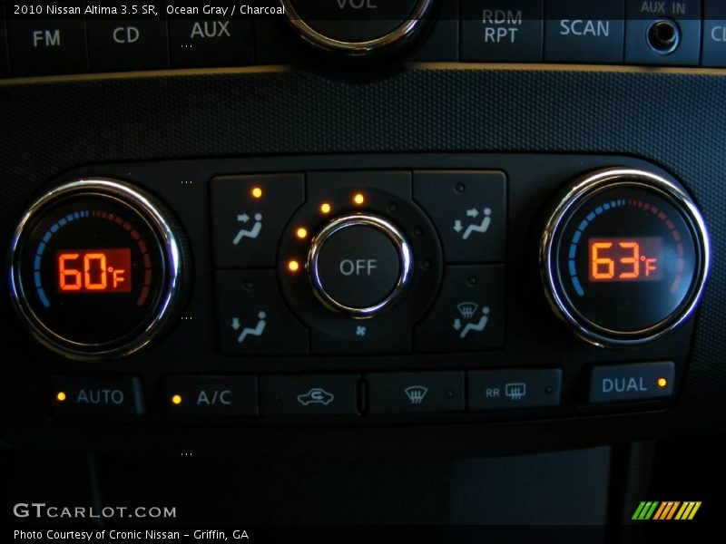 Ocean Gray / Charcoal 2010 Nissan Altima 3.5 SR