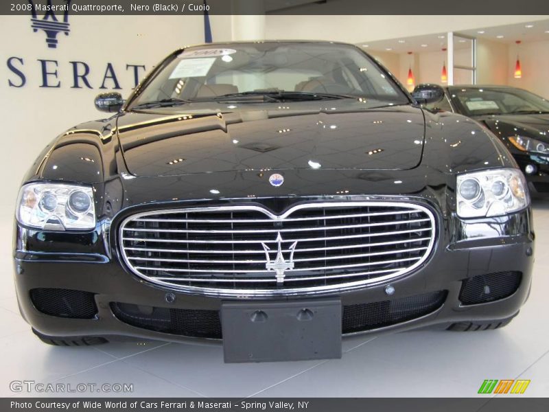 Nero (Black) / Cuoio 2008 Maserati Quattroporte